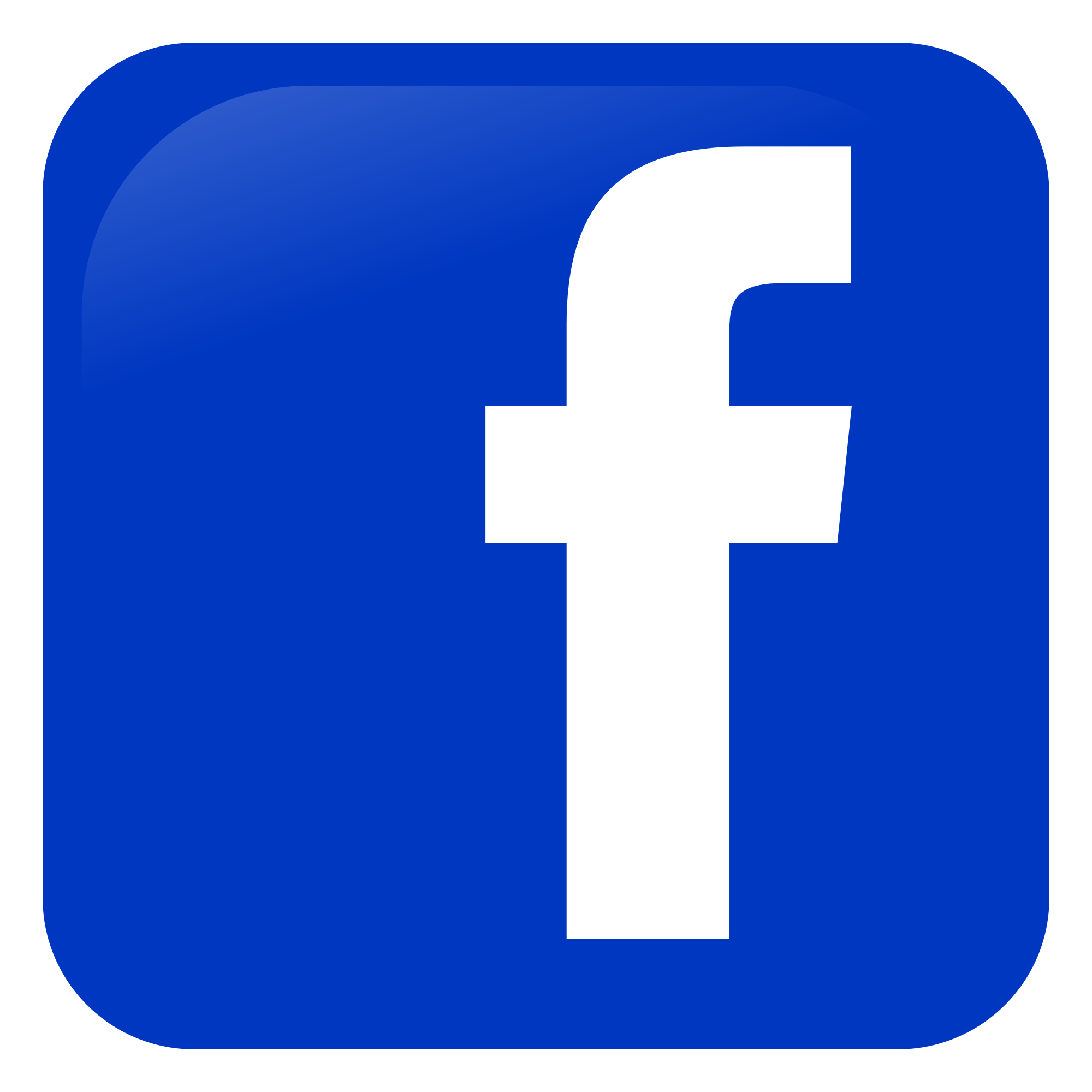 Facebook logo carré couleur