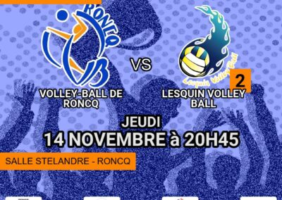 Match Loisirs Excellence contre Lesquin 2 – Novembre 2024